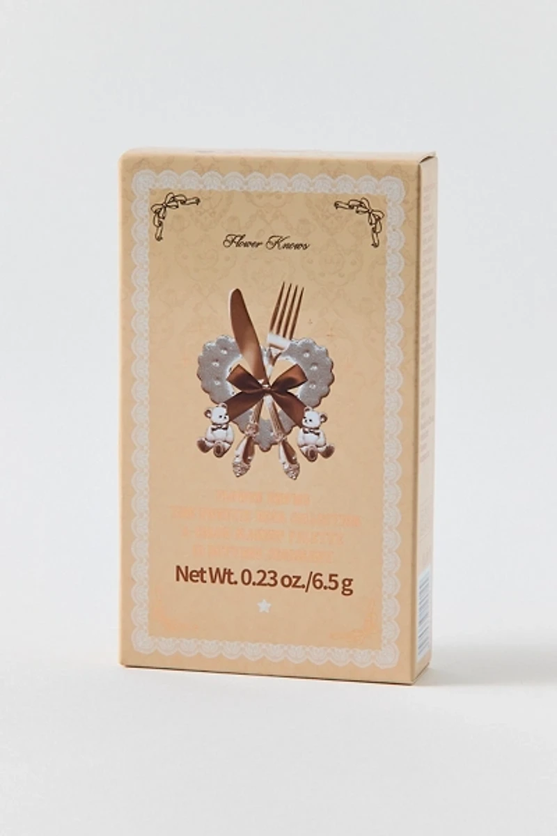 Flower Knows The Sweetie Bear Series 6-Color Eyeshadow Makeup Palette