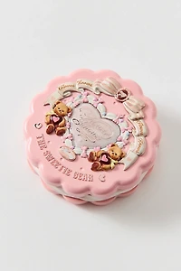 Flower Knows The Sweetie Bear Series Silk Satin Blush