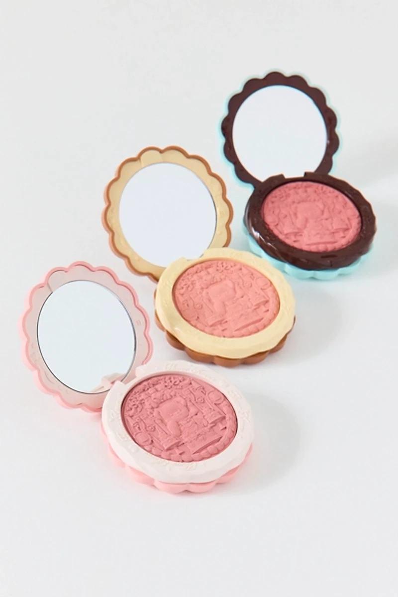 Flower Knows The Sweetie Bear Series Silk Satin Blush