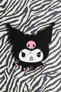 Sanrio Kuromi Head Acrylic Wall Clock