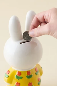 Miffy Tulip Ceramic Figure Coin Bank