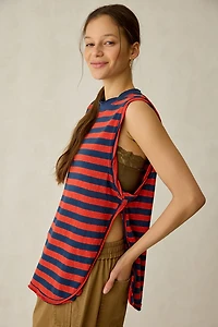 BDG Mirage Side-Split Tunic Tank Top