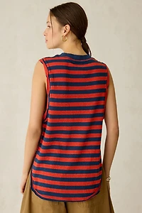 BDG Mirage Side-Split Tunic Tank Top