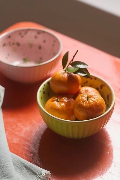 Splatter Paint Ceramic Cereal Bowl