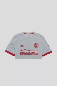 Frankie Collective Rework Atlanta United FC Soccer Crop Jersey