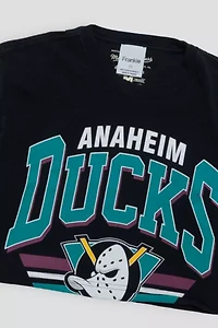 Frankie Collective Rework Anaheim Ducks Crop Tee