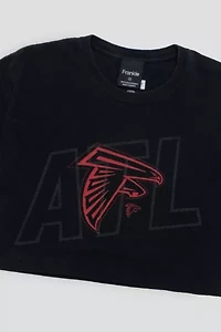 Frankie Collective Rework Atlanta Falcons Crop Tee