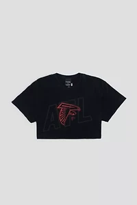 Frankie Collective Rework Atlanta Falcons Crop Tee