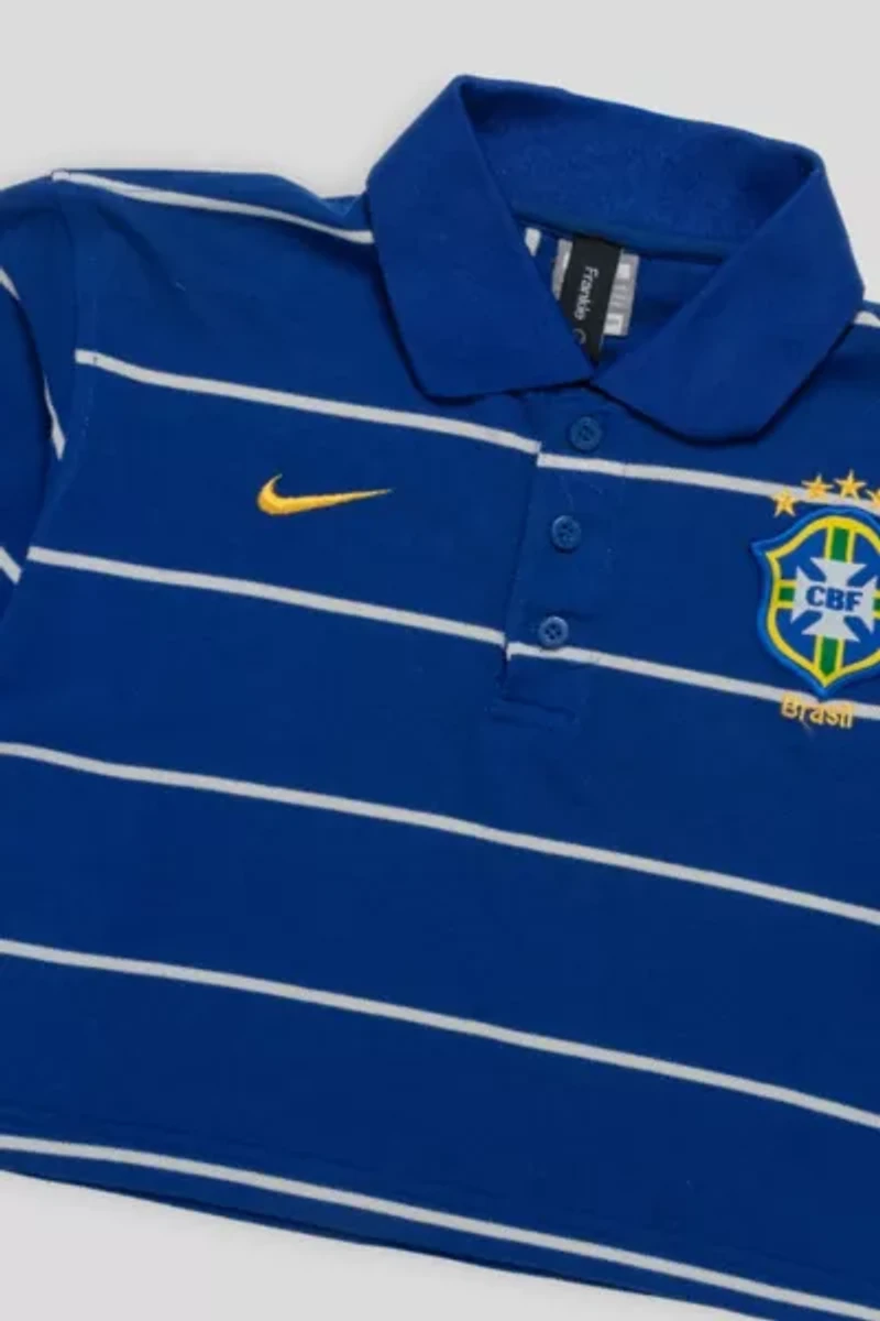 Frankie Collective Rework Brazil Team Crop Tee