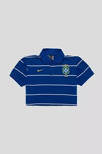 Frankie Collective Rework Brazil Team Crop Tee