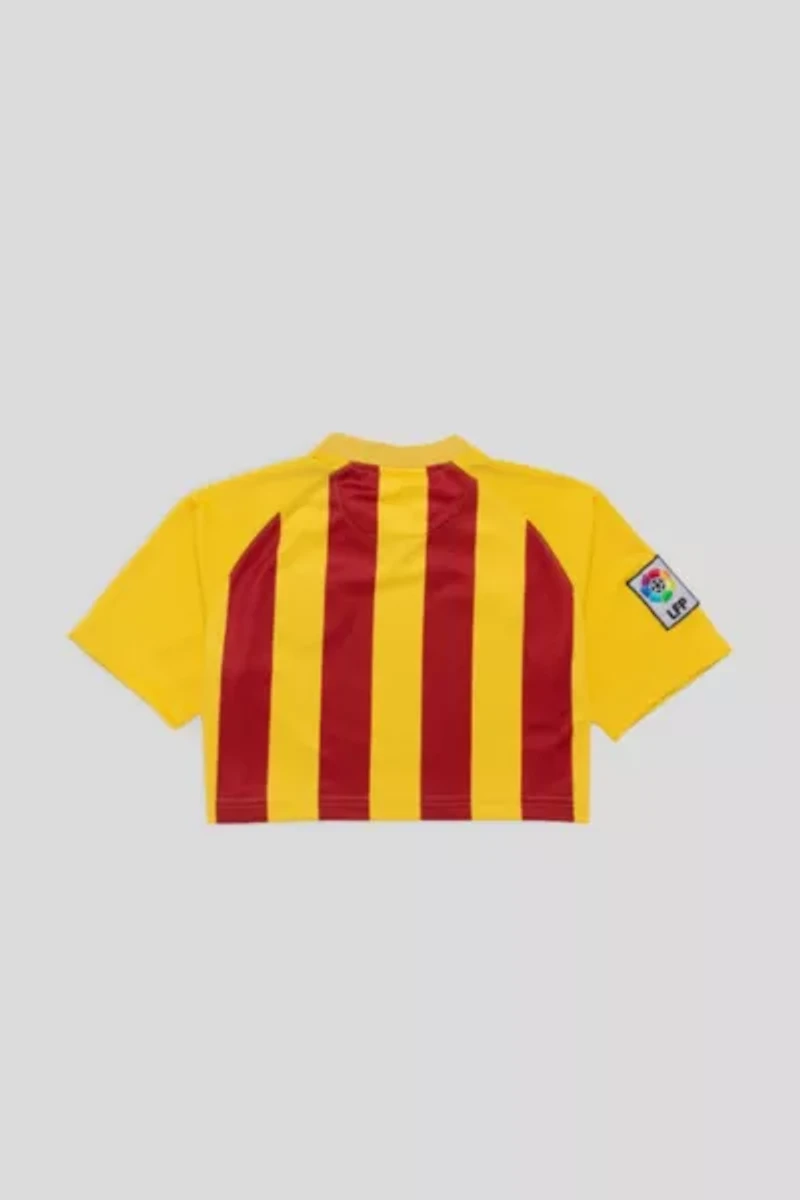 Frankie Collective Rework FC Barcelona Crop Jersey