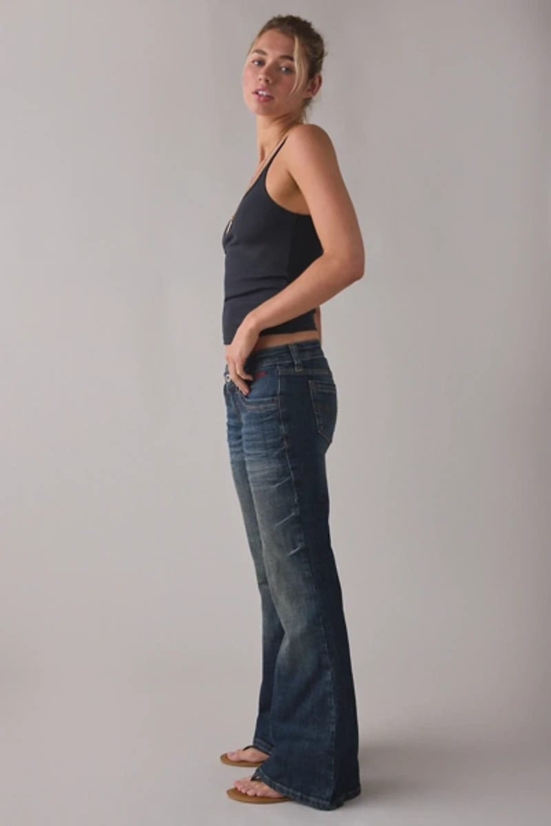 BDG Miko Twisted Seam Low-Rise Flare Jeans