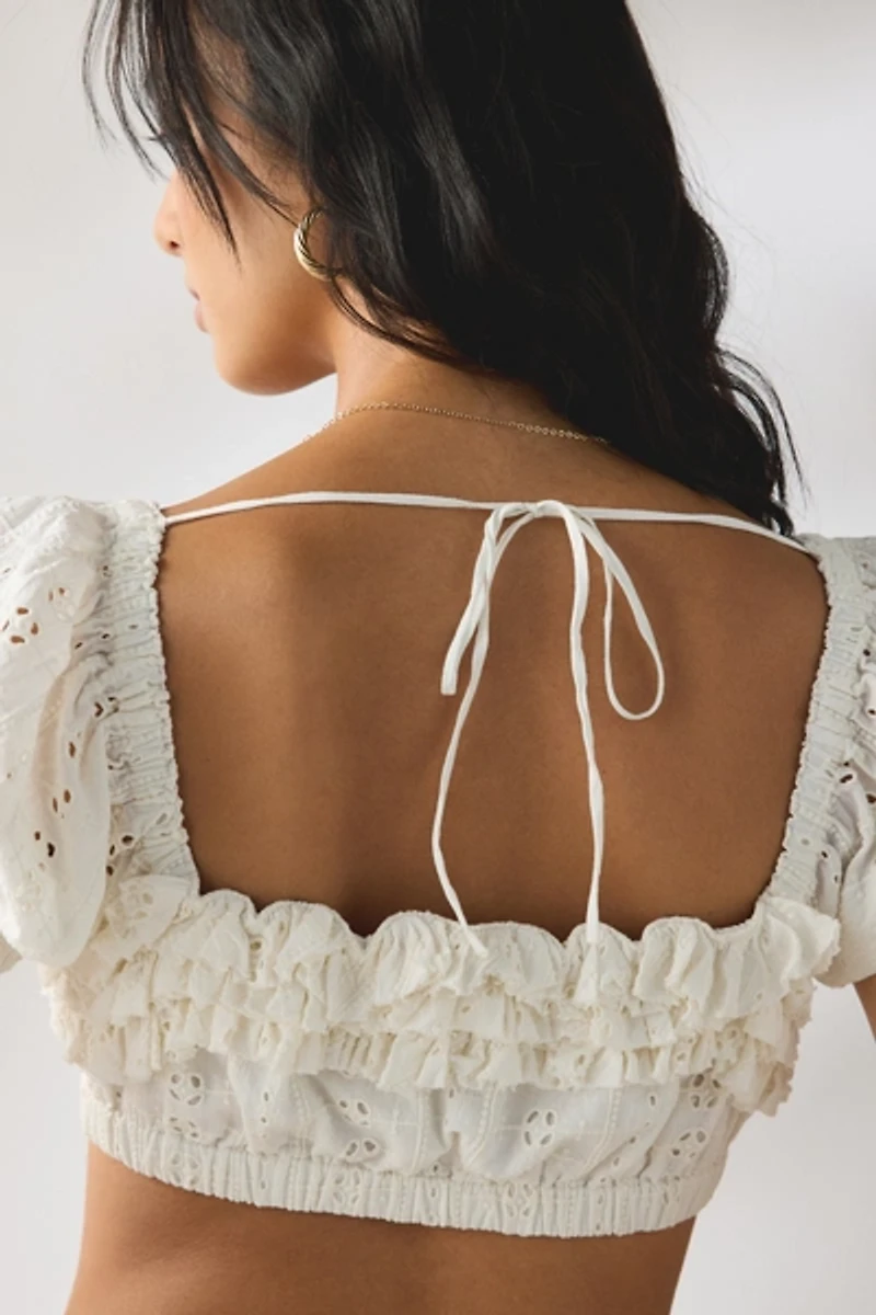 Kimchi Blue Dreamy Days Lace Skirt 2-Piece Set