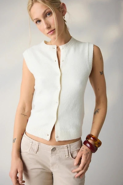 Kimchi Blue Rachel Vest Sleeveless Cardigan