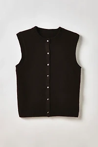 Kimchi Blue Rachel Vest Sleeveless Cardigan