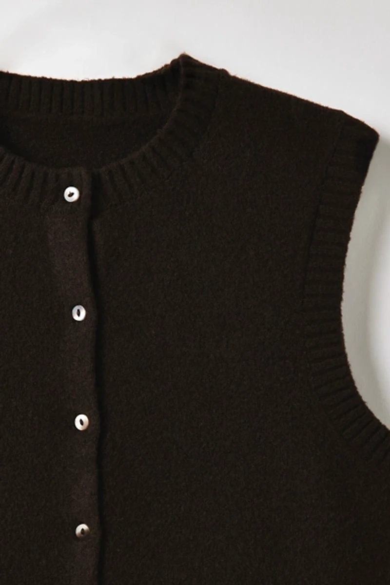 Kimchi Blue Rachel Vest Sleeveless Cardigan