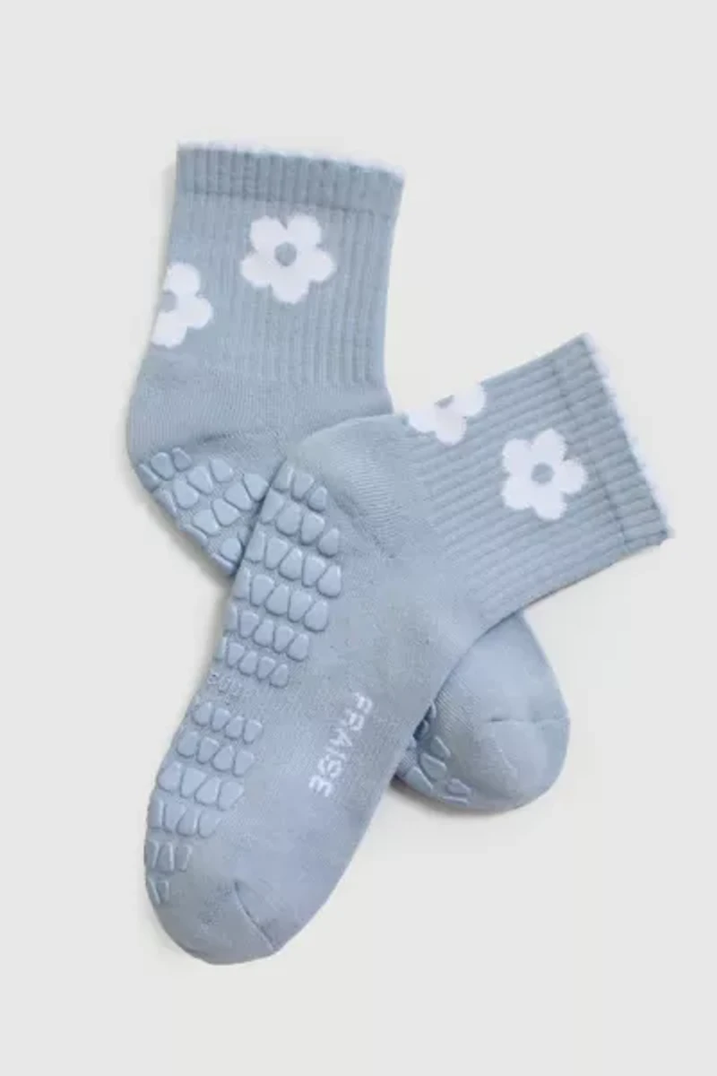 Fraise Flora Grip Sock