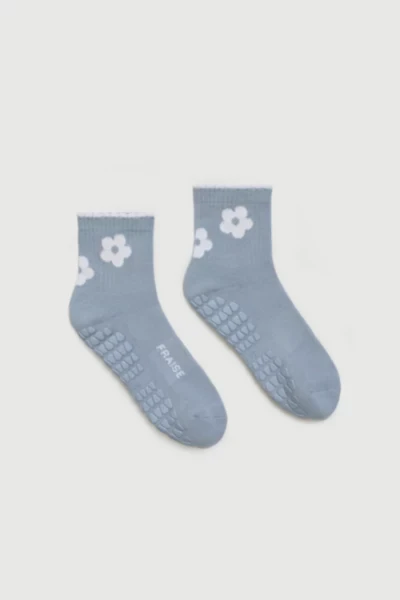 Fraise Flora Grip Sock