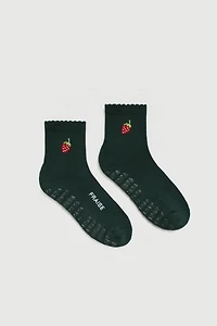 Fraise Garden Party Grip Sock