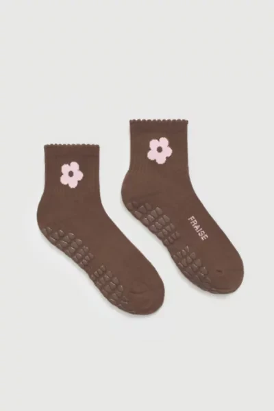 Fraise Petal Grip Sock