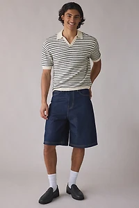 UO Skylar Stripe Short Sleeve Sweater