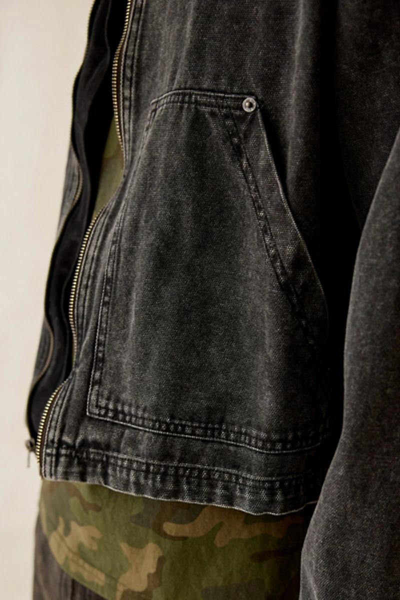 BDG Kasper Textured Canvas Jacket