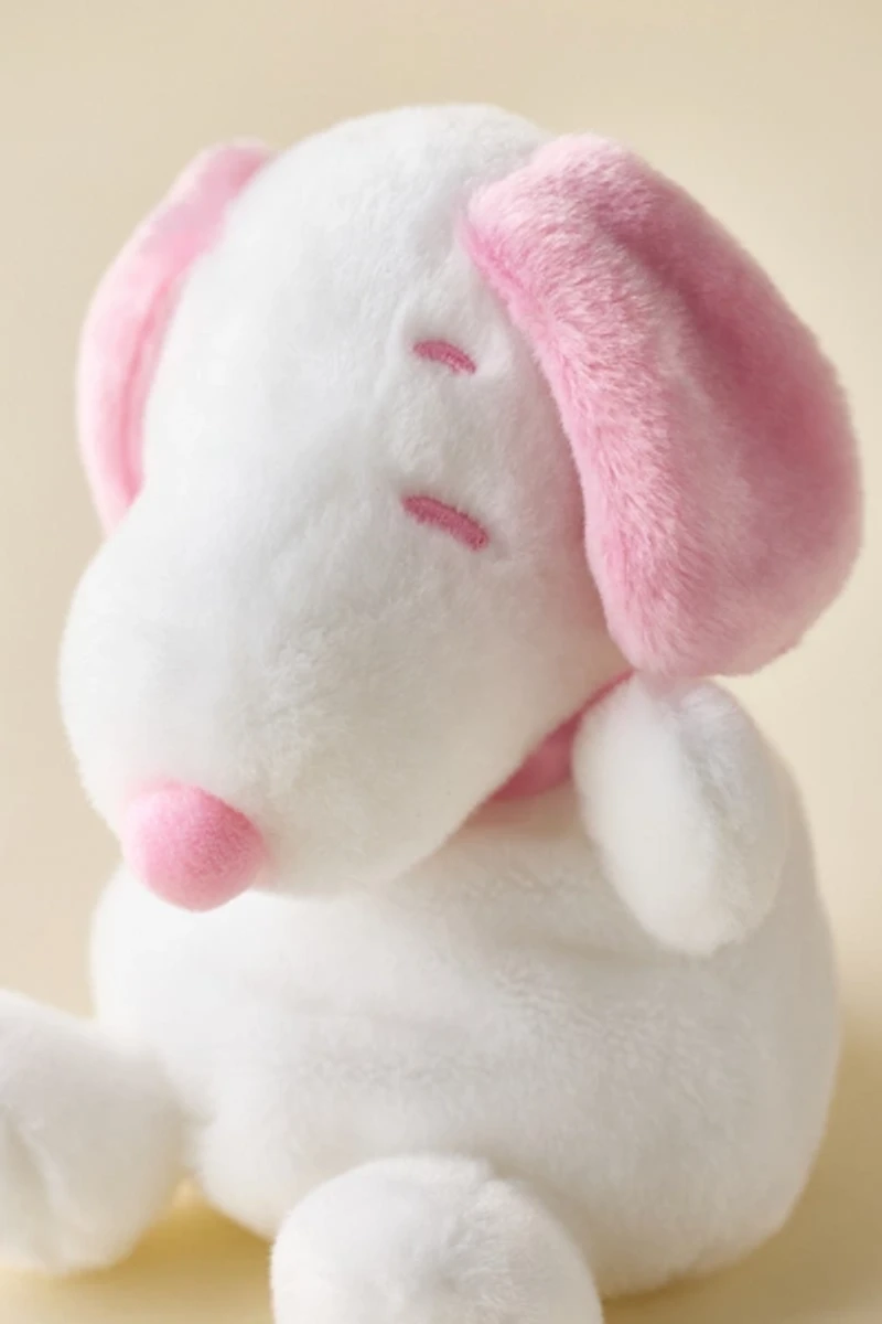 Peanuts Pink Snoopy Palm Pal Plushie