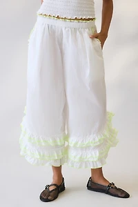 Kimchi Blue Kiss And Tell Ruffle Pull-On Pant