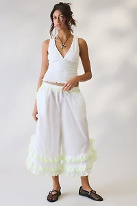 Kimchi Blue Kiss And Tell Ruffle Pull-On Pant