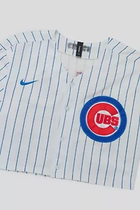 Frankie Collective Rework Chicago Cubs Baseball Crop Jersey