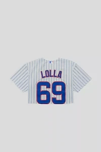 Frankie Collective Rework Chicago Cubs Baseball Crop Jersey