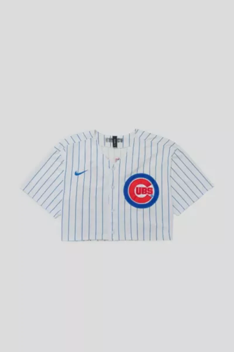 Frankie Collective Rework Chicago Cubs Baseball Crop Jersey