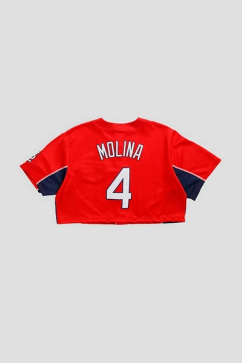 Frankie Collective Rework Crop St. Louis Cardinals MLB Baseball Crop Jersey