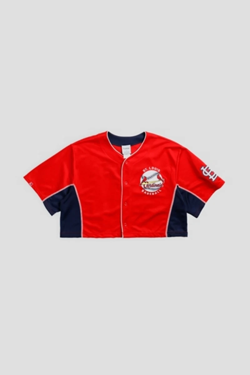 Frankie Collective Rework Crop St. Louis Cardinals MLB Baseball Crop Jersey