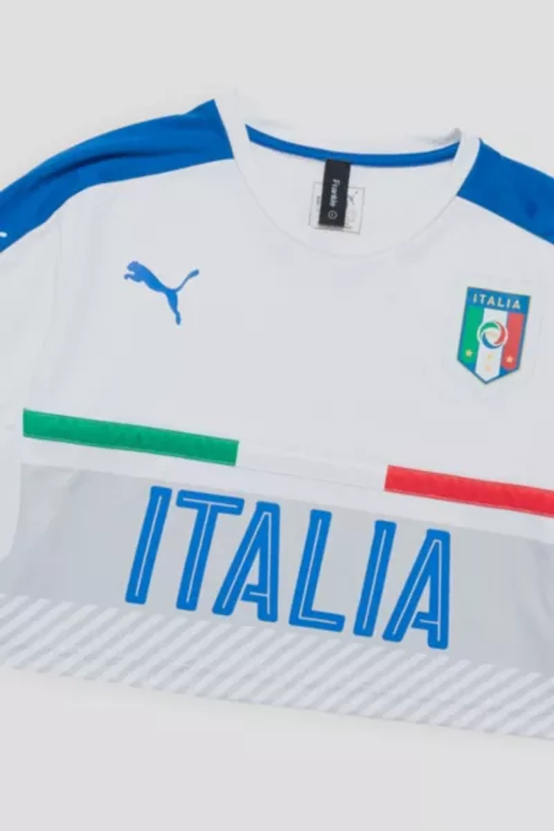 Frankie Collective Rework Italia Team Soccer Crop Jersey