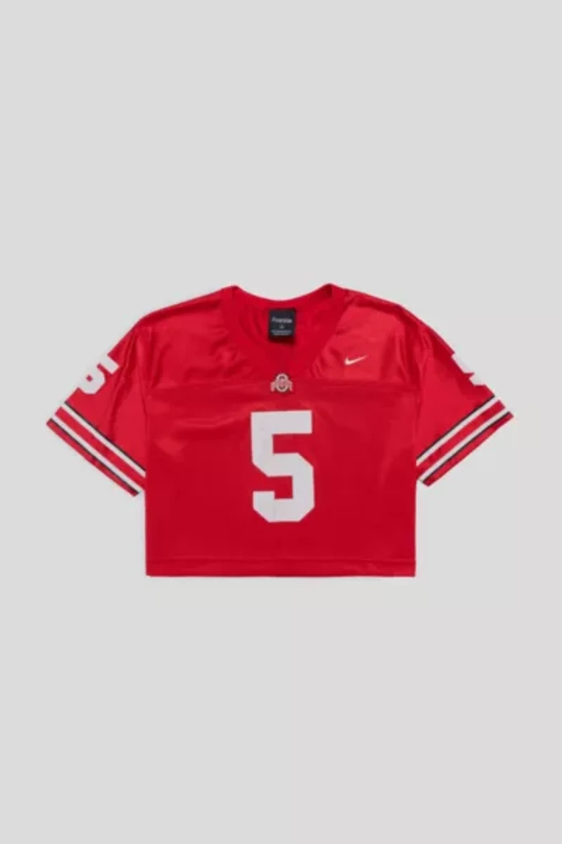 Frankie Collective Rework Ohio State Crop Jersey