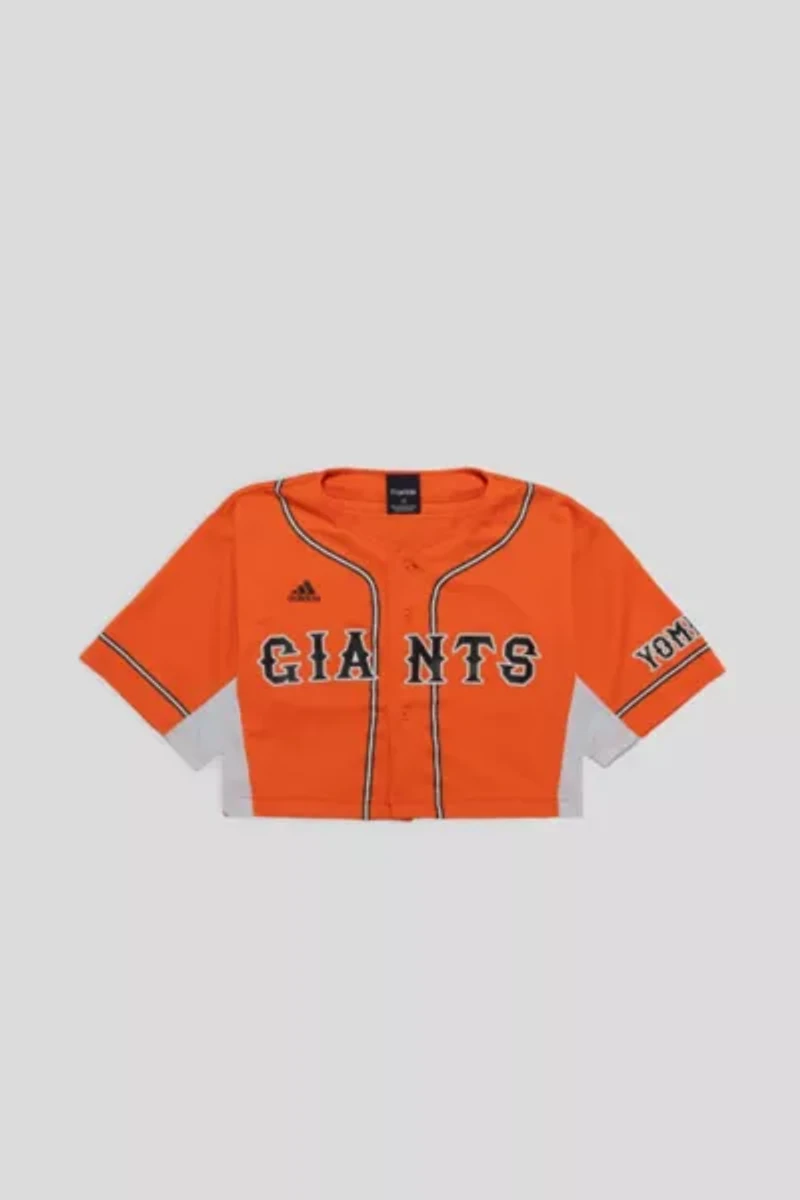 Frankie Collective Rework San Francisco Giants Crop Jersey