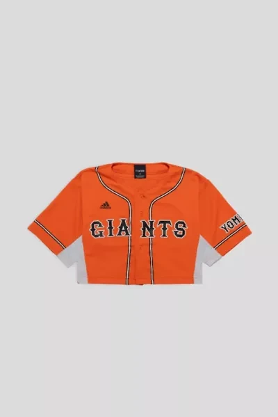 Frankie Collective Rework San Francisco Giants Crop Jersey