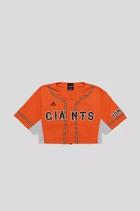 Frankie Collective Rework San Francisco Giants Crop Jersey