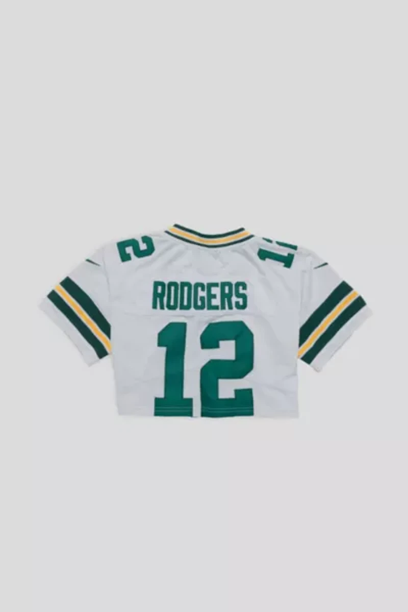 Frankie Collective Rework Green Bay Packers Crop Football Jersey