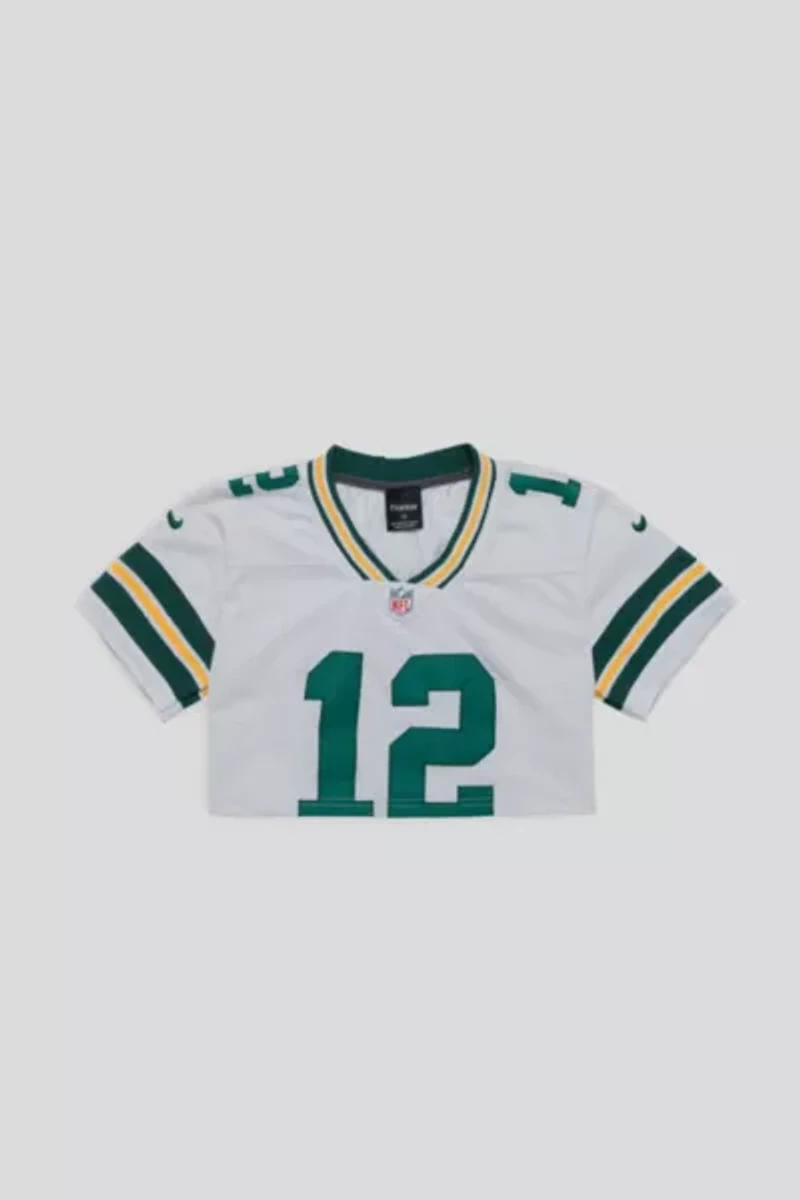 Frankie Collective Rework Green Bay Packers Crop Football Jersey