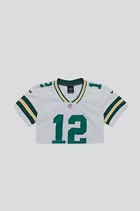 Frankie Collective Rework Green Bay Packers Crop Football Jersey