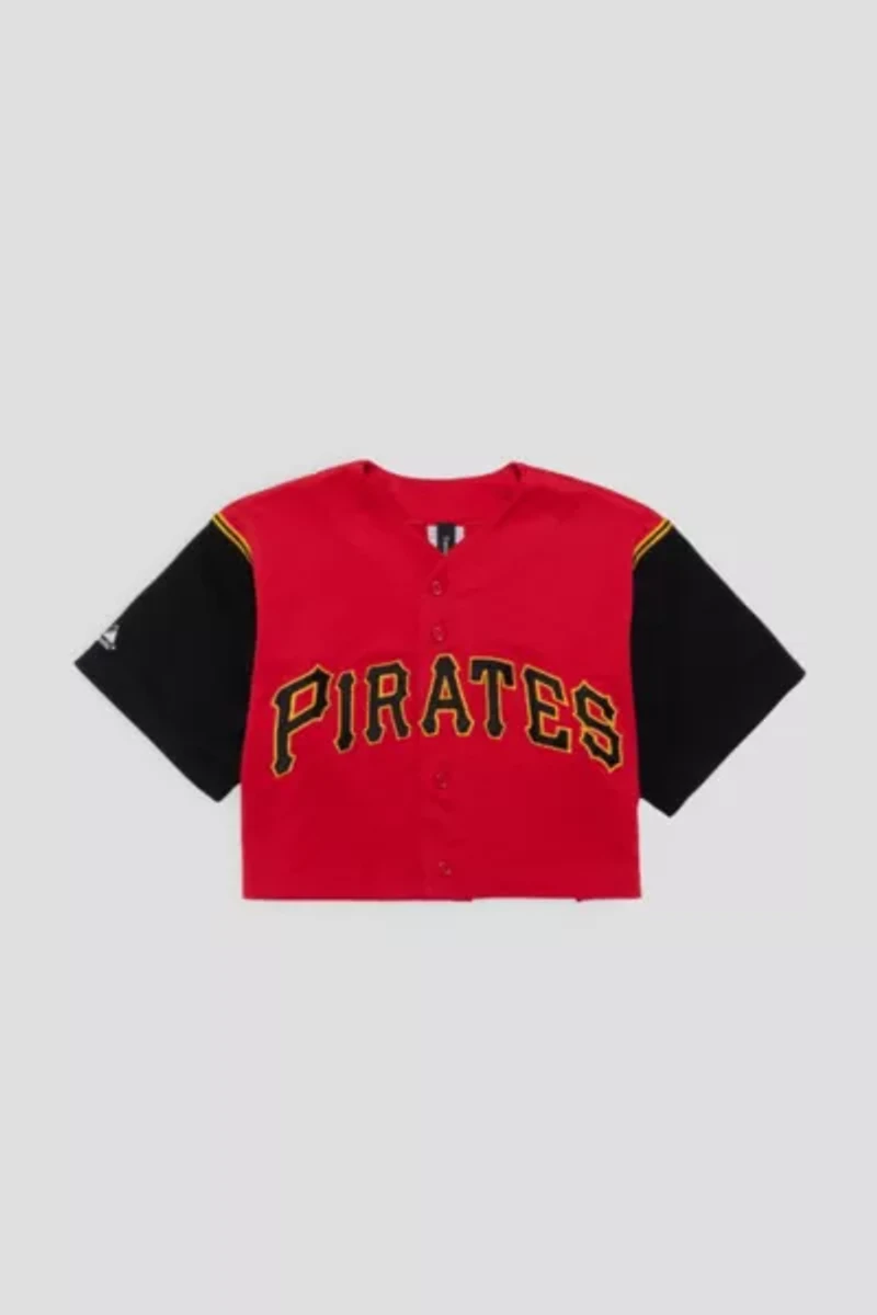 Frankie Collective Rework Pittsburgh Pirates Crop Jersey