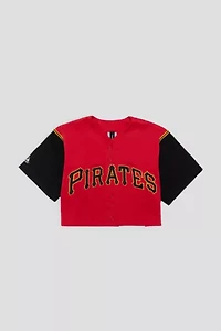 Frankie Collective Rework Pittsburgh Pirates Crop Jersey