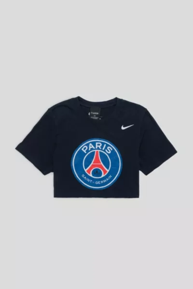 Frankie Collective Rework Paris Saint-Germain FC Crop Tee