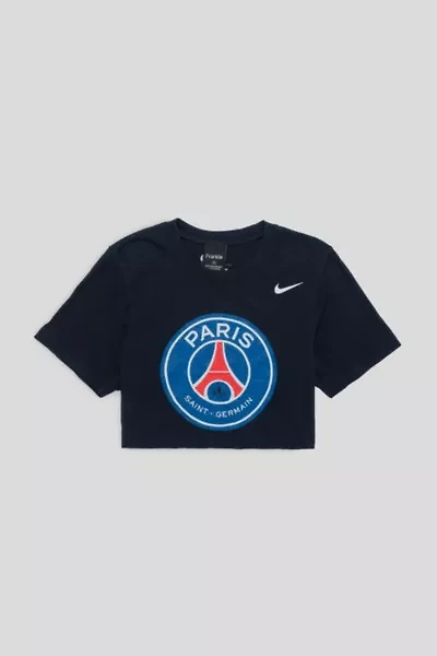 Frankie Collective Rework Paris Saint-Germain FC Crop Tee