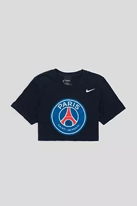 Frankie Collective Rework Paris Saint-Germain FC Crop Tee
