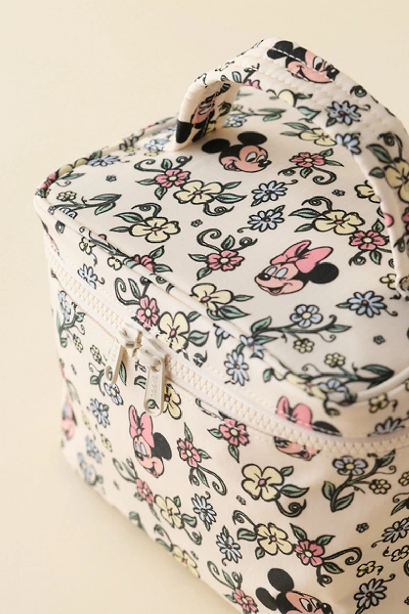DISNEY | BAGGU Large Makeup Train Case - Storybook Floral