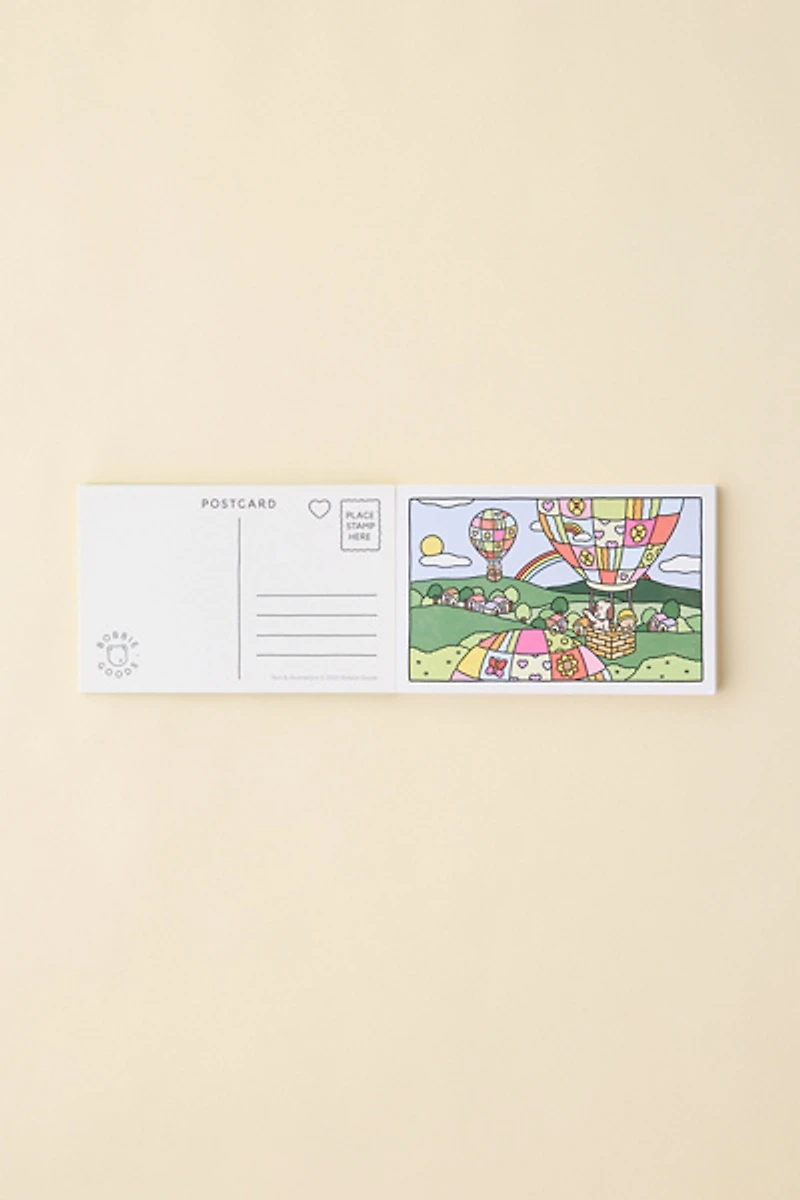 Bobbie Goods Postcard Coloring Book: 20 Postcards By Bobbie Goods