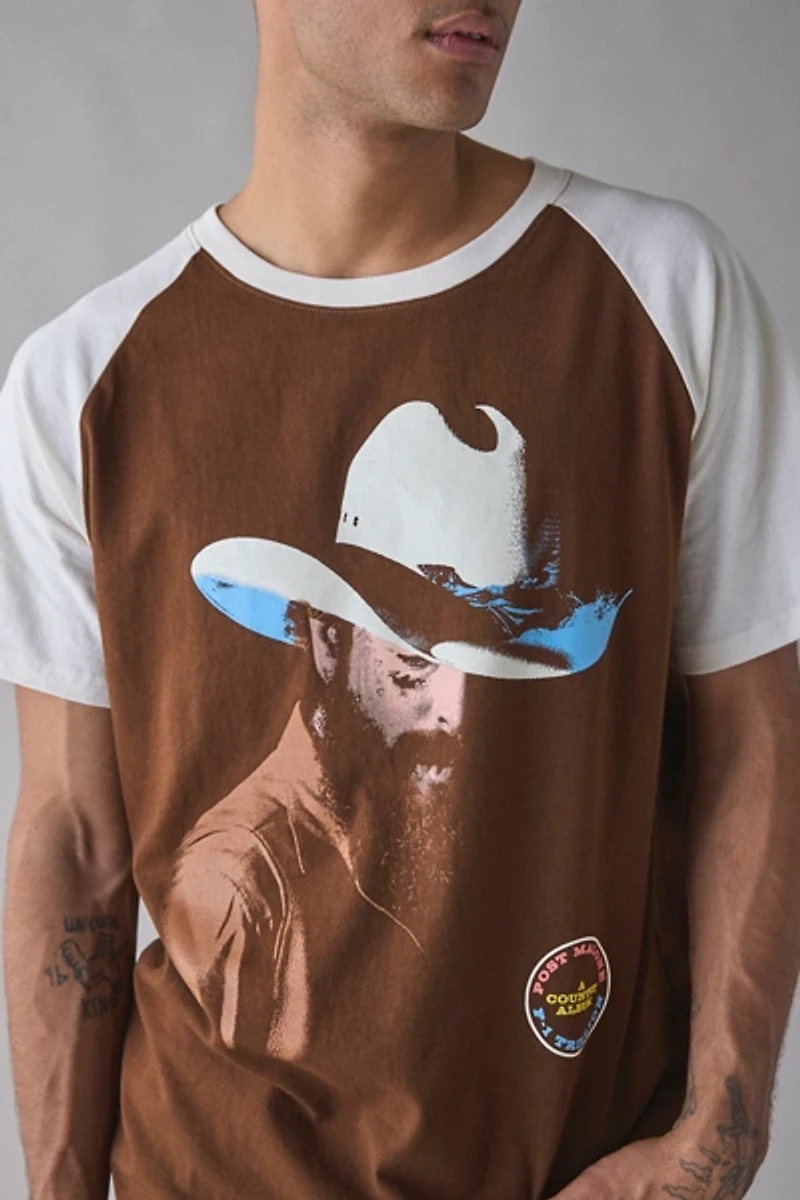Post Malone Graphic Raglan Tee